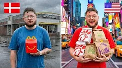 Jeg Rejste Til USA For At Finde UD Af Om Deres FASTFOOD Er Bedre