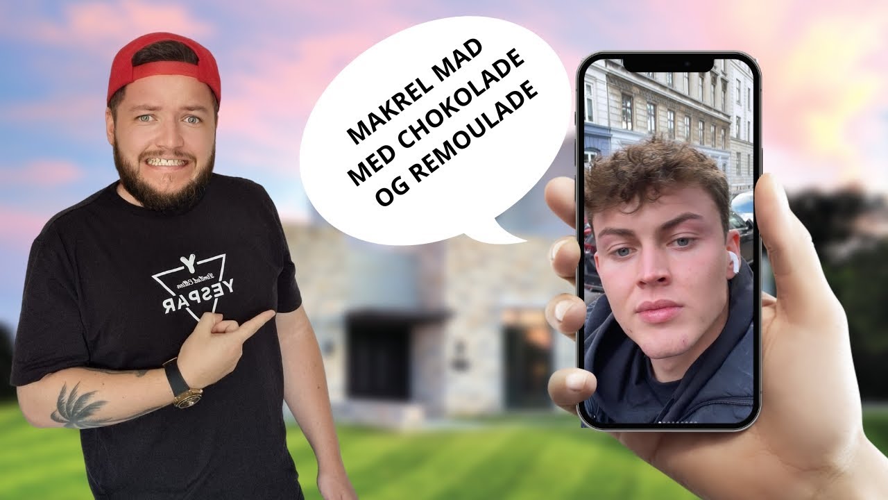 Mine Tiktok Venner Bestemmer Min Mad En Hel Dag