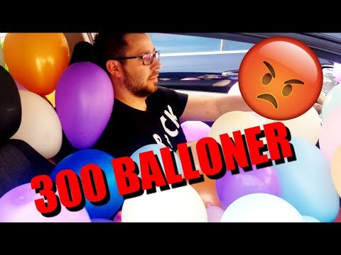 VI FYLDTE HANS BIL MED BALLONER - PRANK