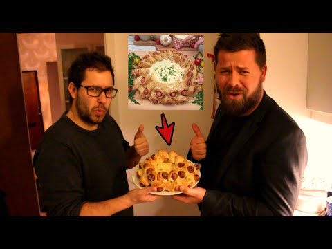 Dumt, men spiseligt - Pølsehorn Med Ostedip