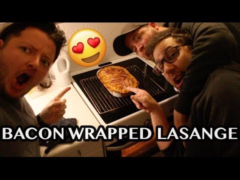 Dumt, men spiseligt - Bacon Wrapped Lasagne