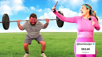 TRÆNER MED TIKTOKKER LÆRKE SEJER - Fra Kageform Til Topform ( Eps. 4 )